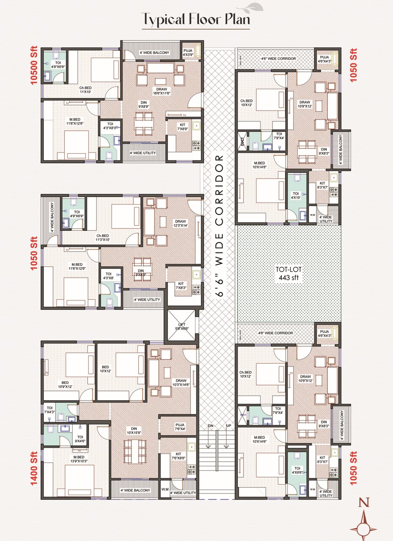 Srinivasa Enclave - Floor Plan